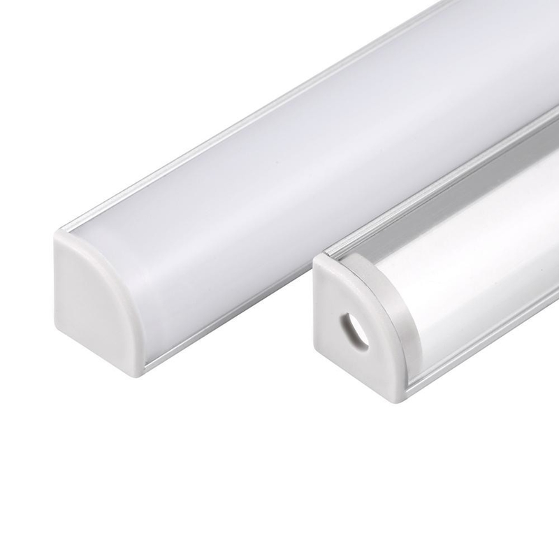 SHENGXIN 2019 LED espelho amplo Barra de luz branca Canal de parede montada Faixa de cobertura de alumínio Esquina LED Profil