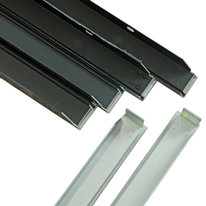 300W Solar Panel Decorações Grade 6000 série Black Aluminum Solar Frame por Shengxin