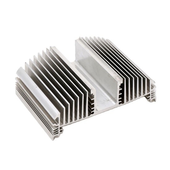 Perfuração de perfuração extrudido de alumínio dissipador de calor 0,8 mm-2,0 mm para máquinas por Shengxin
