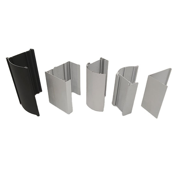 Perfil de alumínio para janelas e trilhos de cortina Forma quadrada 6061/6060/6063/6082 liga