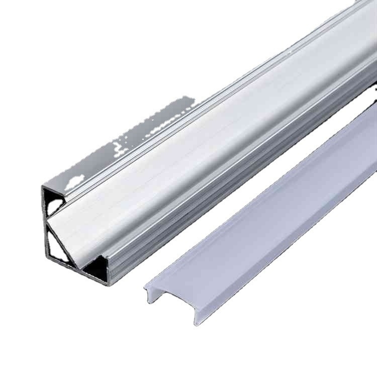 Temperador de liga de alumínio T3-T8 Shengxin Perfil LED personalizado para iluminação de faixa de LED recessada