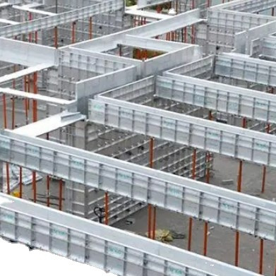 Forro de alumínio sob medida Shengxin para construção de concreto T5 T6 Profil de liga de alumínio