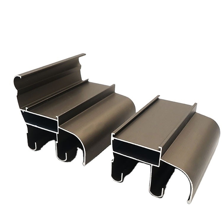 6063 Perfil de alumínio anodizado para molduras personalizadas Comprimento 5,8-6,0M Padrão GB5237-2008