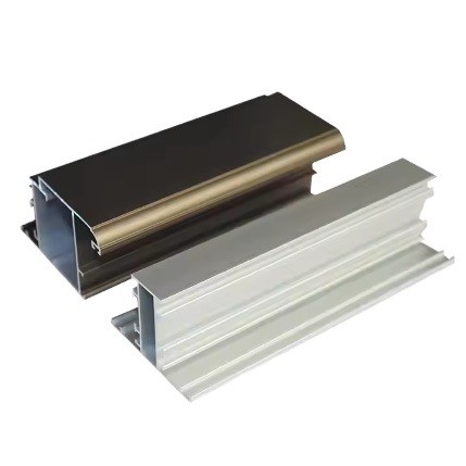 0.8mm-2.0mm Espessura de extrusão de alumínio para portas e sistema de moldura