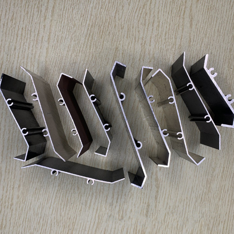 Shengxin Z shape louvers janelas e portas perfis de persiana com revestimento de pó anodizante