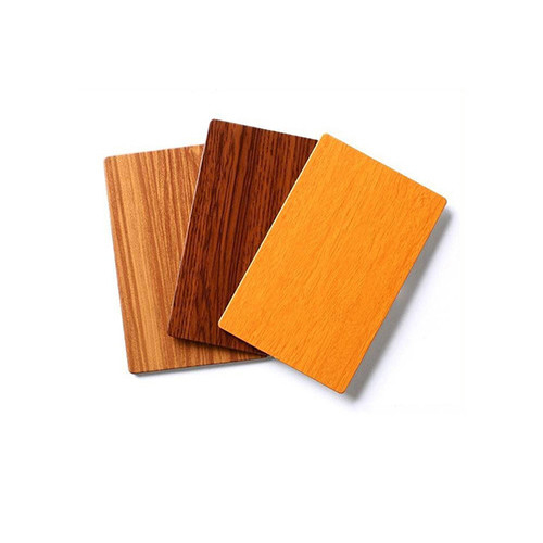 Venda direta T3-T8 Temperatura ACP Tamanho PVDF Painel de alumínio composto de parede de cortina à prova de fogo